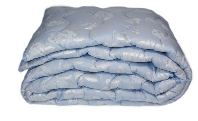 Всесезонное одеяло ЭН-Текс "Лебяжий пух" 1,5 спальное 145х210см - фотография № 5