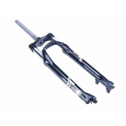 фото Вилка аморт. 00-320066 xcm30-ds-120, 27.5" шток 28.6*255мм, ход 120, ширина втулки 100мм, только дисковый тормоз, черная, sr suntour