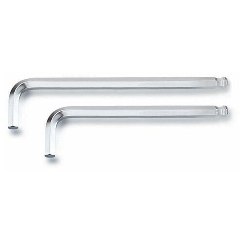 фото Ключ шестигранный 5х165х33мм с шариком extra long toptul (agbe0517)