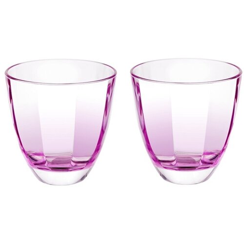Набор стаканов 360 мл Le Stelle Monalisa розовый 2 шт