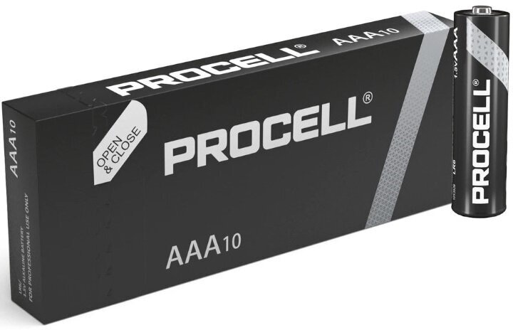 AAA Батарейка DURACELL Procell LR03-10BL MN2400, 10 шт. - фото №14