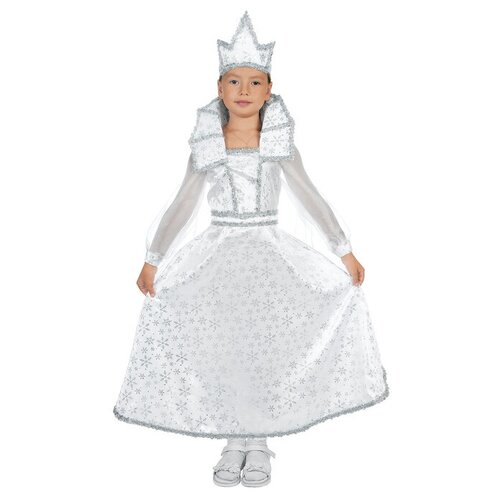 фото Костюм"снежная королева" платье, корона, размер 34 рост 134 2638538 страна карнавалия