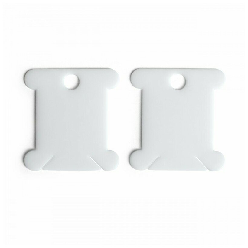 007-Ш Шпули для мулине, 50 подшипников, размер 39, прозрачный цвет "Белоснежка"