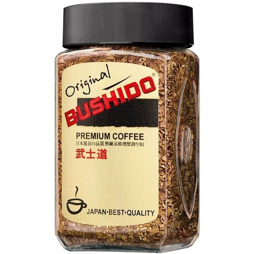 Кофе растворимый Bushido Original 100г 3шт