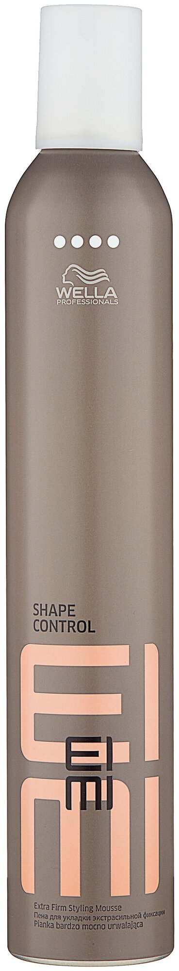 WELLA PROFESSIONAL /81511653/ Пена Shape Control Wella EIMI Styling Volume для укладки волос Экстрасильной фиксации 500 мл