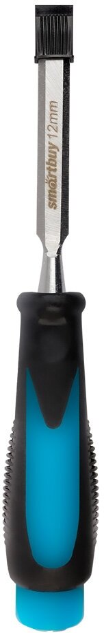 фото Долото по дереву 12 мм Smartbuy, прорезиненная ударная рукоятка