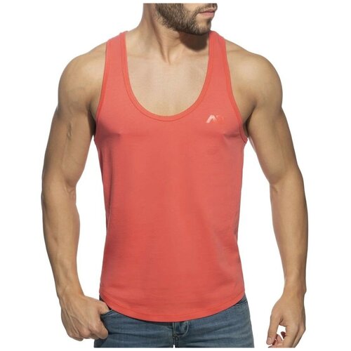 Майка Addicted U-Neck Cotton Tank Top, размер 2XL, красный майка addicted хлопок размер 2xl красный