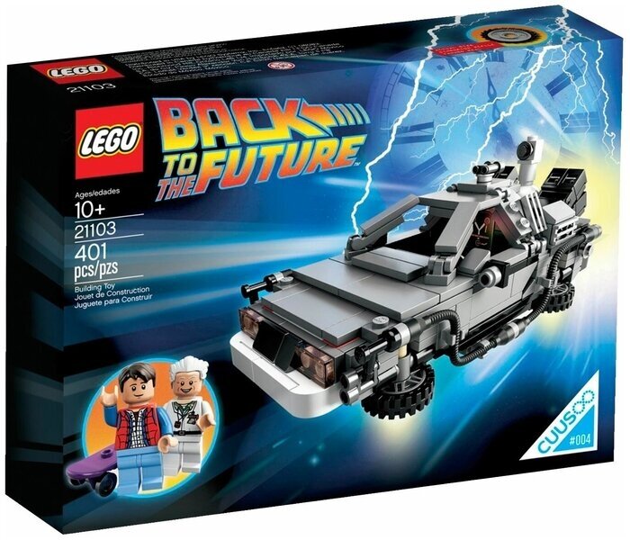 Конструктор LEGO Cuusoo 21103 Машина времени DeLorean