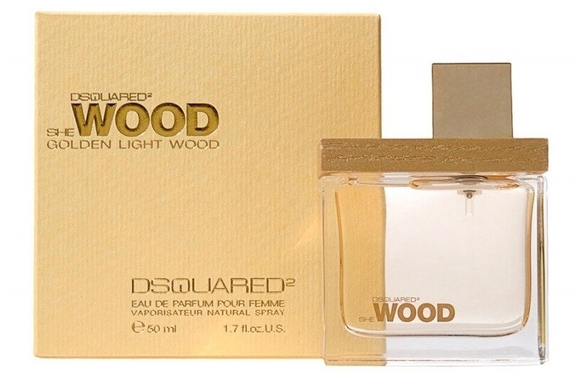 Парфюмерная вода DSquared2 She Wood Golden Light Wood 50 мл.