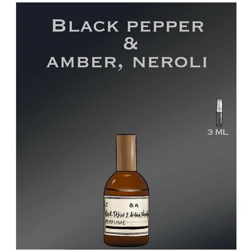 Духи crazyDanKos Black Pepper & Amber, Neroli + Набор пробников (Спрей 10мл)