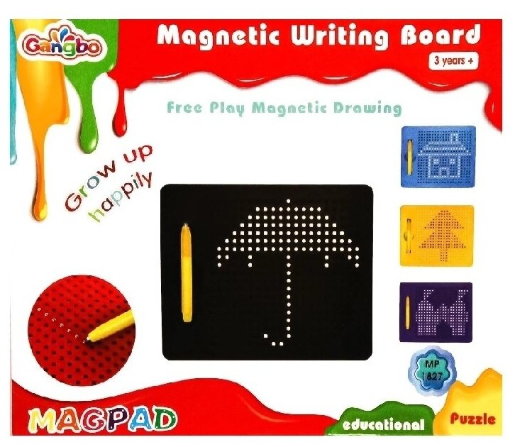 ХИТ! Планшет для рисования магнитами Magpad, Magnetic Writing Board Gangbo.