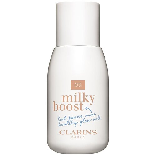 Clarins Тональный флюид Milky Boost, 50 мл, оттенок: 03 milky cashew