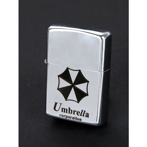 Зажигалка бензиновая с гравировкой Resident Evil Umbrella Corporation зажигалка evil tree арт 48681