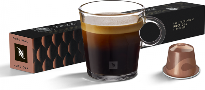 Кофе капсулы Nespresso Original NOCCIOLA (лесной орех) новинка (ex. INFINIMENT GOURMAND), 10 капсул в уп, 1 упаковка