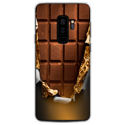 Силиконовый чехол на Samsung Galaxy S9 + / Самсунг Галакси С9 Плюс Шоколадка