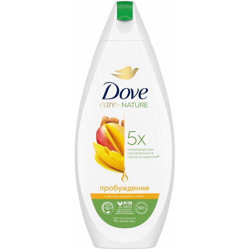 Dove Крем-гель для душа Манго и миндаль, 250 мл гель для душа dove манго и миндаль 250 мл