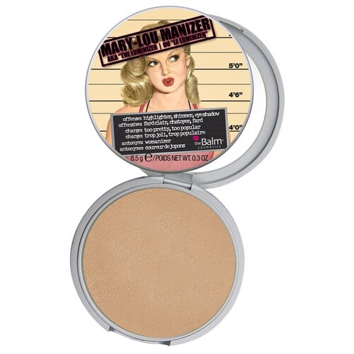 TheBalm Mary-Lou Manizer Highlighter & Shadow, Mary