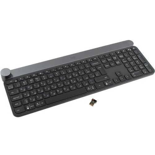 Беспроводная клавиатура Logitech Craft серый, английская/русская (ANSI), 1 шт.