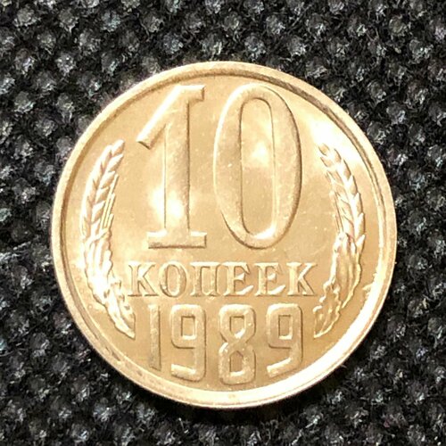 Монета СССР 10 Копеек 1989 год №5-2 монета ссср 10 копеек 1989 год 5 2