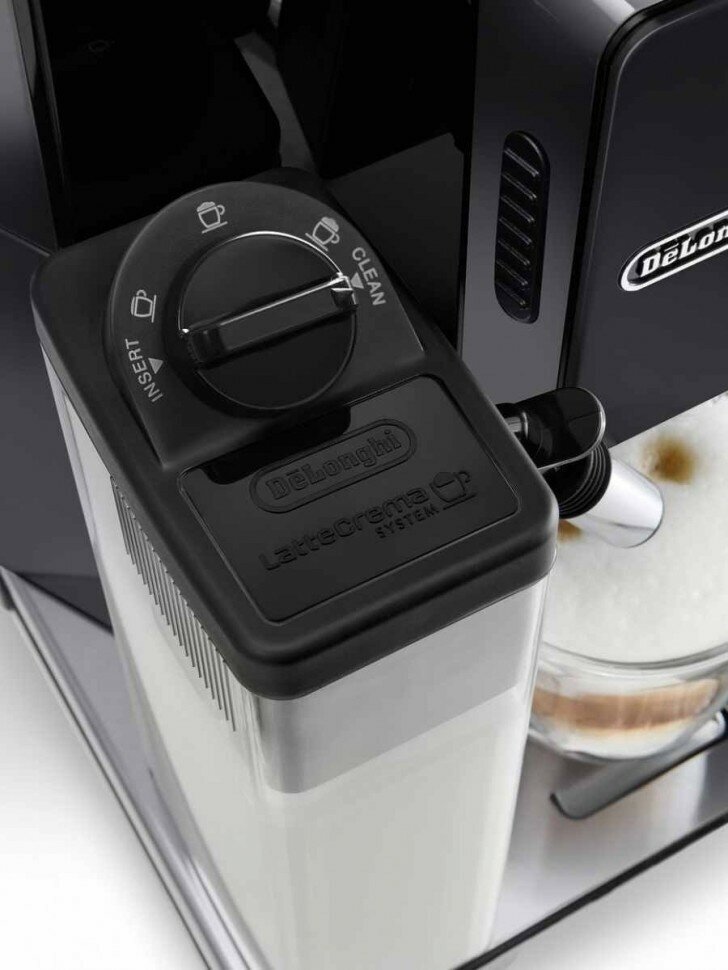 Кофемашина De'Longhi Eletta Cappuccino ECAM 44.660 B, черный DeLonghi - фото №9