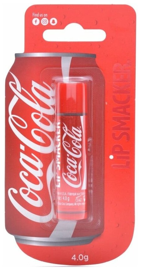LIP SMACKER Бальзам для губ Coca-Cola 4 гр