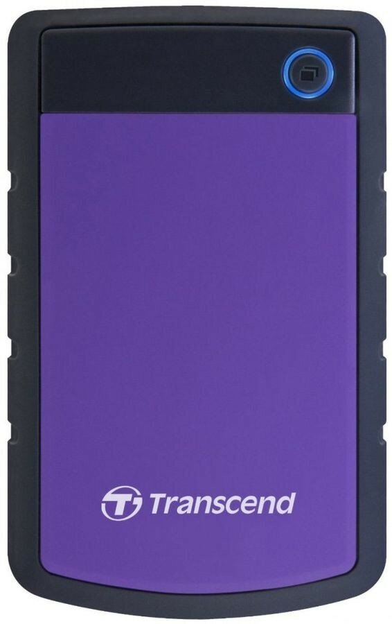 Внешний жесткий диск Transcend TS4TSJ25H3P фиолетовый