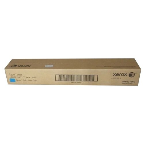 XEROX 006R01660 Тонер-картридж голубой (34K) XEROX Color С60/C70 картридж xerox 006r01660 голубой