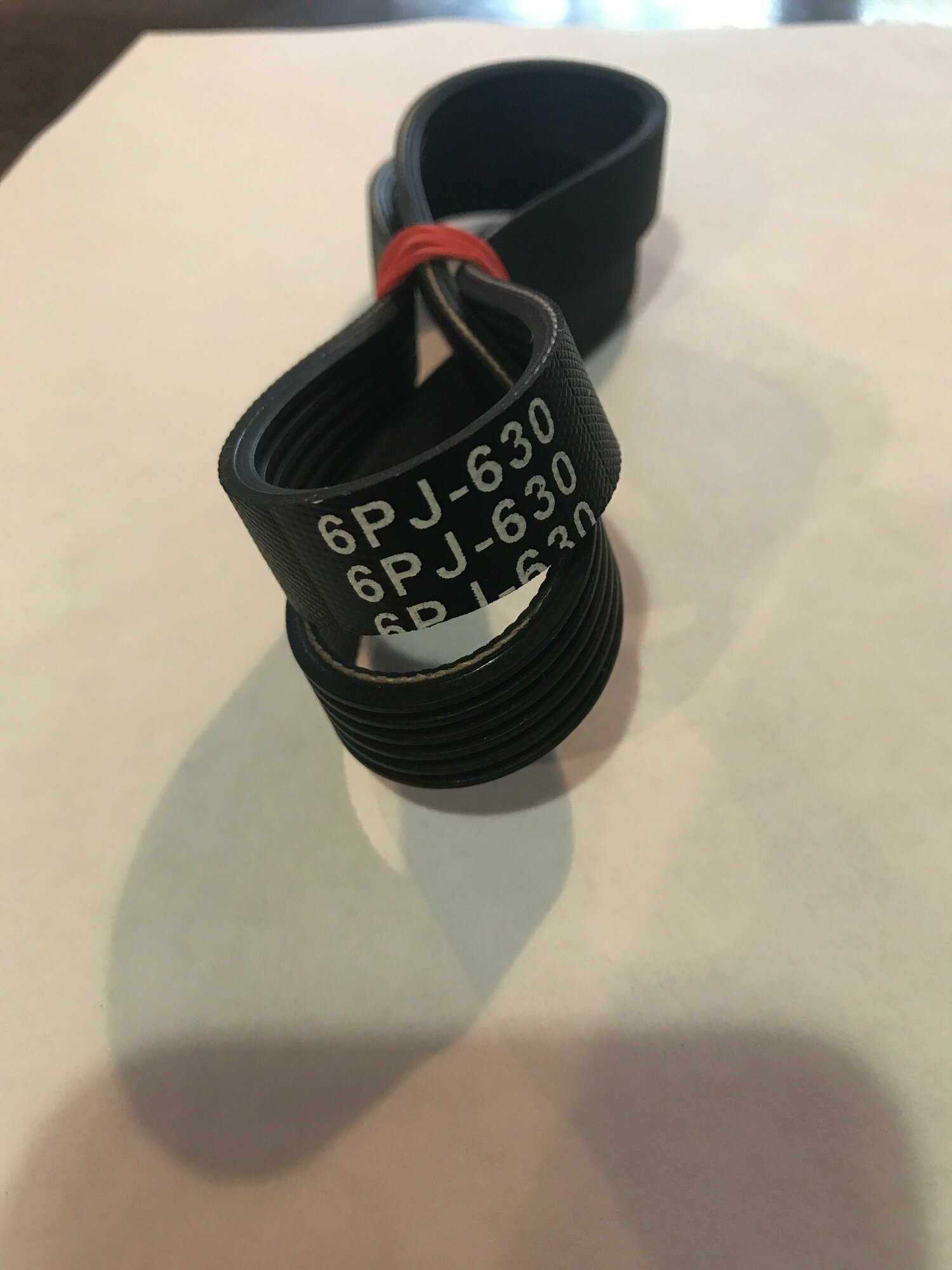 фото Ремень 6 PJ 630 Парма БС-130Э, 160Э, 180Э, 200Э для бетономешалки