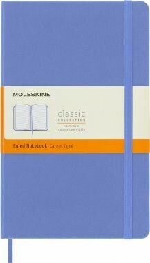 Блокнот Moleskine CLASSIC Large 130х210мм 240стр. линейка твердая обложка голубая гортензия