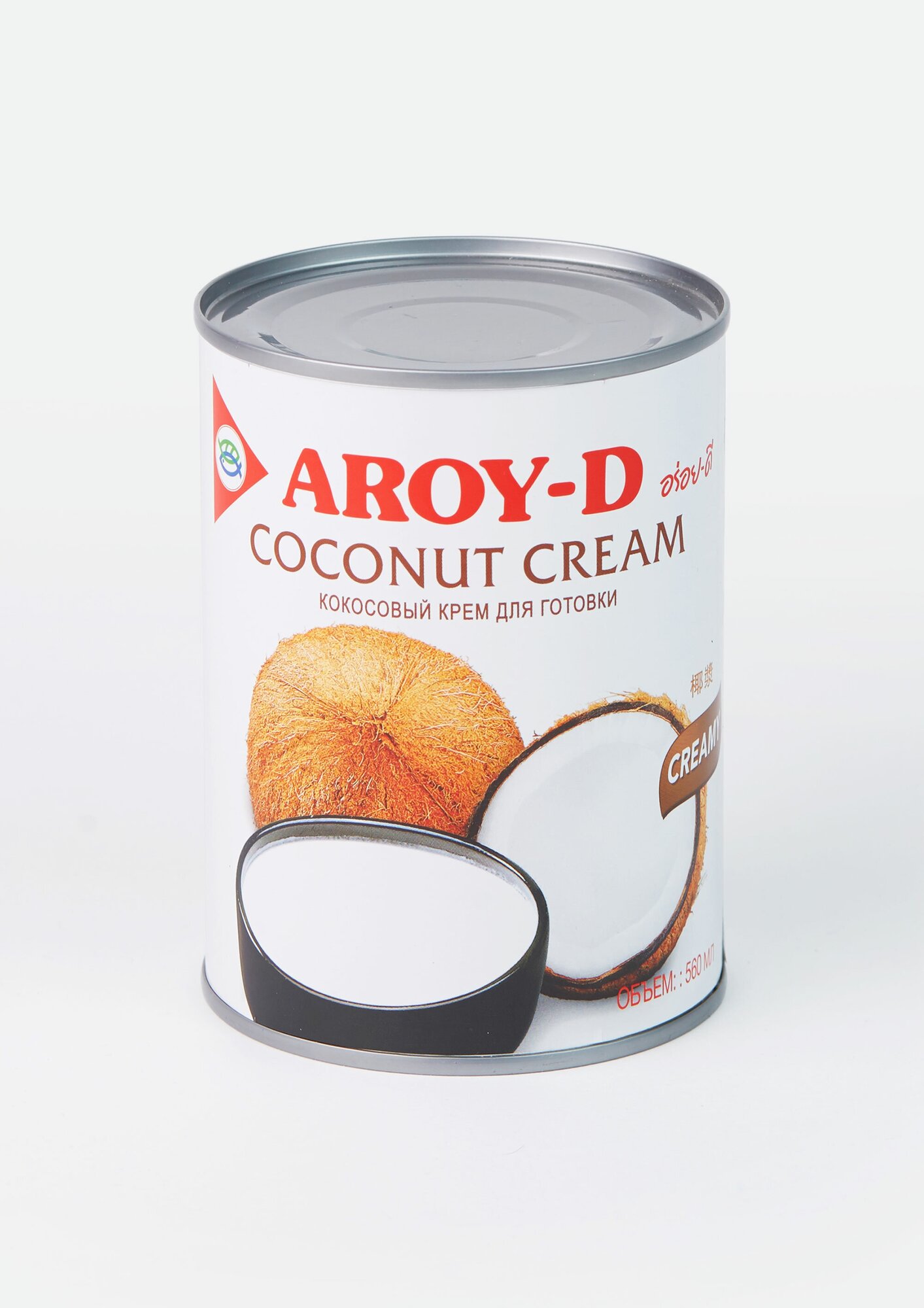 Сливки кокосовые Aroy-D 70% 560мл Thai Agri Foods - фото №10
