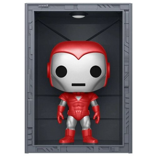 Коллекционная фигурка Funko POP! Deluxe Bobble Marvel HoA Iron Man Model8 Silver Centurion (MT) (Exc)
