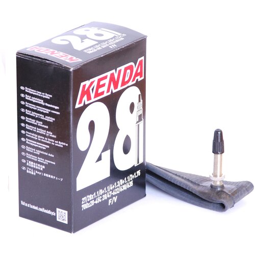 Камера велосипедная Kenda 28 (700х28-45С), Presta (F/V), 35 mm камера велосипедная антипрокольная kenda 28 700х18 25с presta f v 48 mm