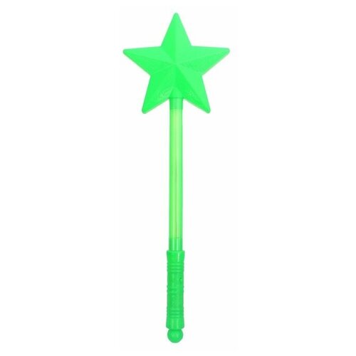 Световая палочка "Звезда", цвет зелёный