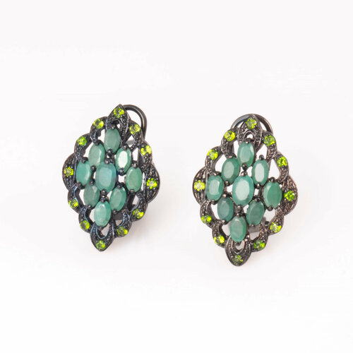 Серьги серебро, 925 проба