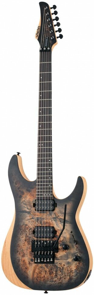 Электрогитара SCHECTER REAPER-6 FR CHARCOAL BURST