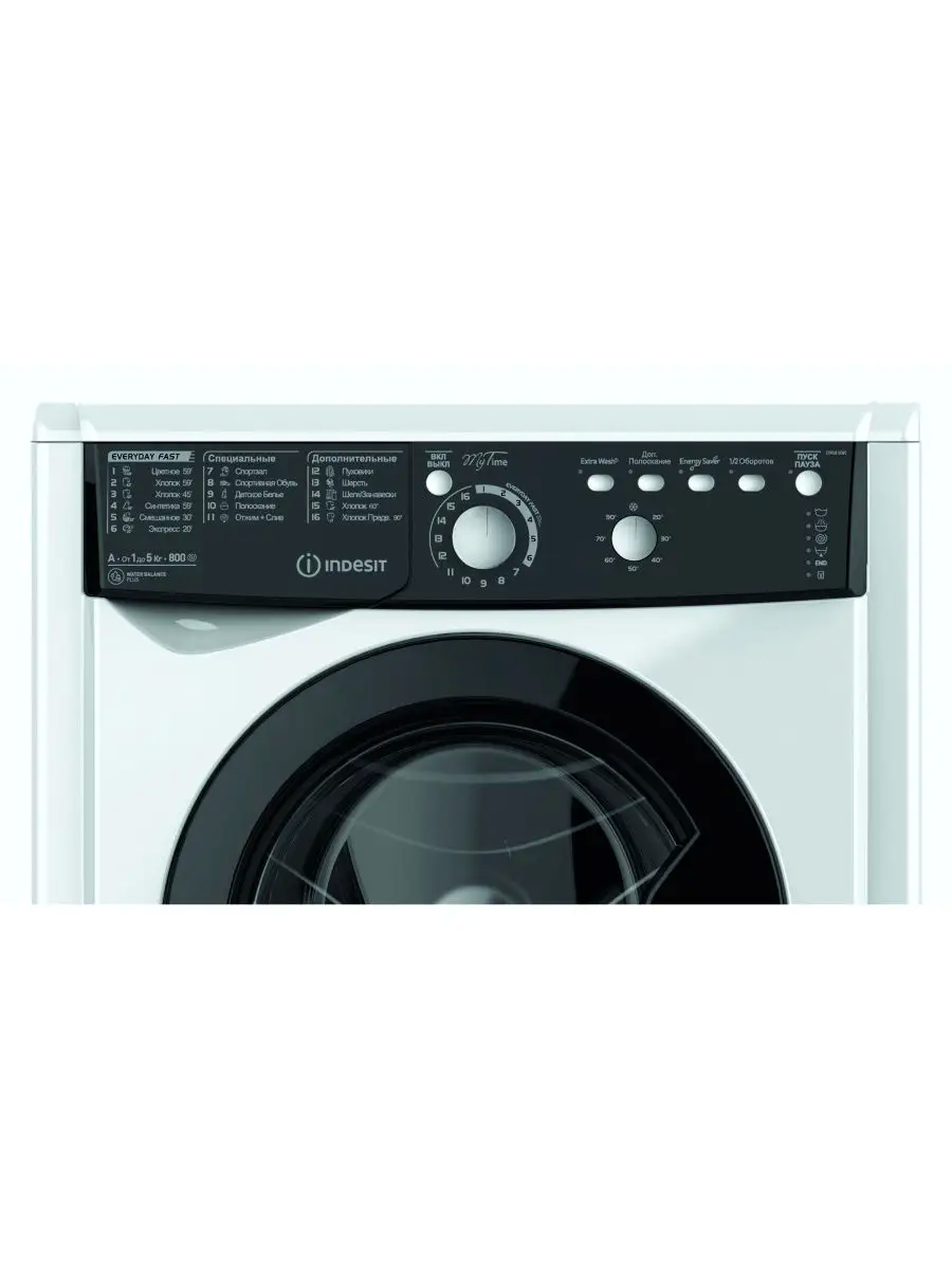 Стиральная машина Indesit EWSB 5085 BK CIS