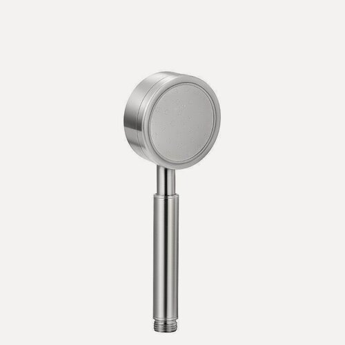 Изображение товара Душевой набор с лейкой и шлангом, алюминиевая душевая лейка и силиконовый шланг для ванной