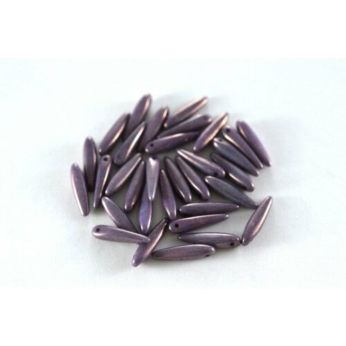 Бусины Thorn beads 5х16мм, цвет 03000/15726 белый мел/Вега, 719-012, около 10г (около 32шт)