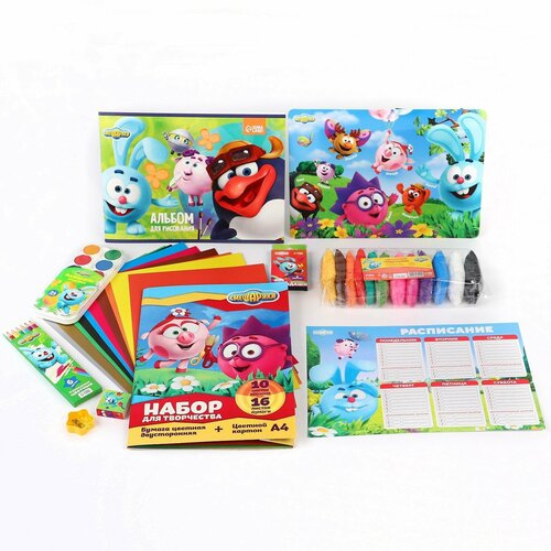 Подарочный набор 9 предметов Смешарики 762₽