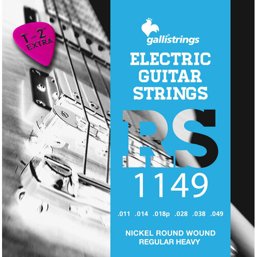 Струны для электрогитары Galli Strings RS1149 11-49