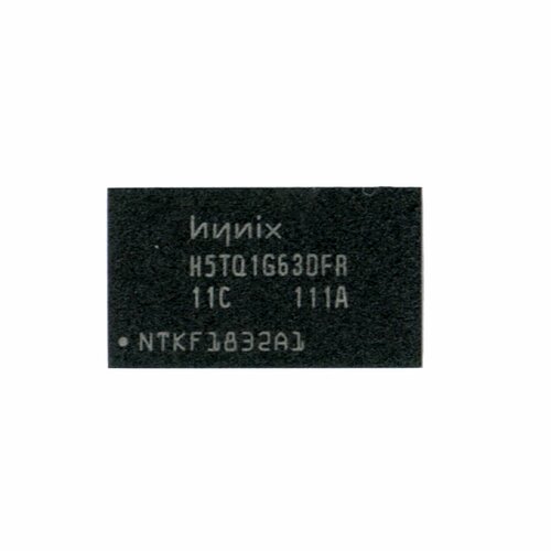 Микросхема памяти H5TQ1G63DFR микросхема памяти k4w4g164gd bc1a с разбора