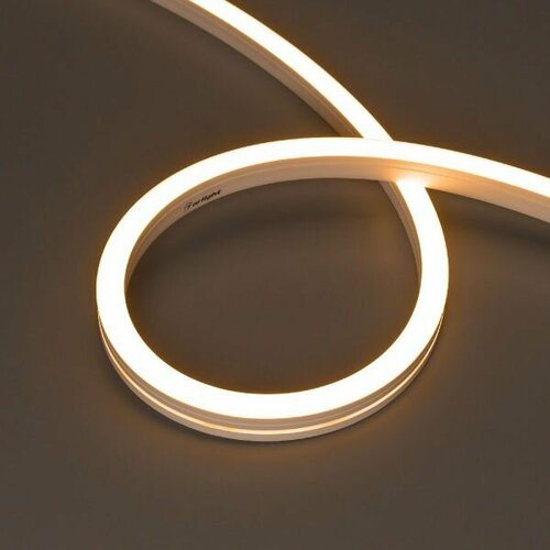 Светодиодная герметичная лента Arlight MOONLIGHT-SIDE-A140-12 x17mm 24V Warm2400 (9.6 W/m, IP67, 5m, wire x2) 042782