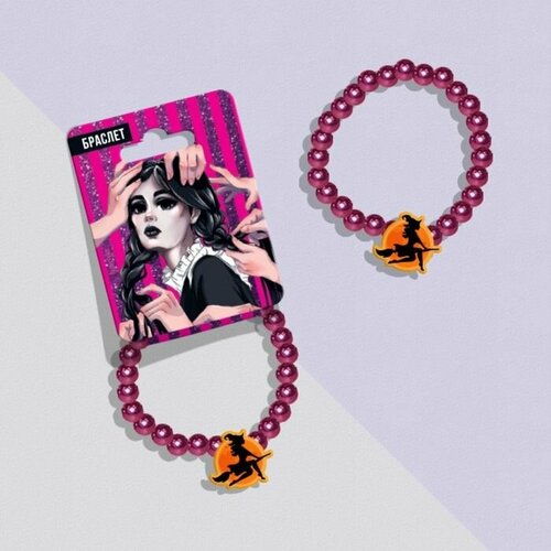 фото Браслет art beauty, акрил, размер 15 см, мультиколор