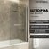 Шторка для ванны прозрачная Keramastar Supra KR065031 (150х80) ст...