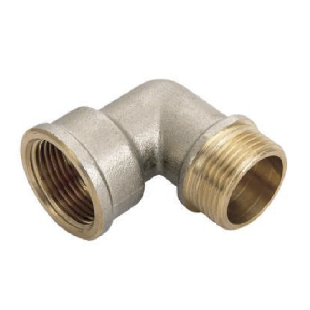 Уголок резьбовой латунный Frap F325.0606 Г-Ш 1