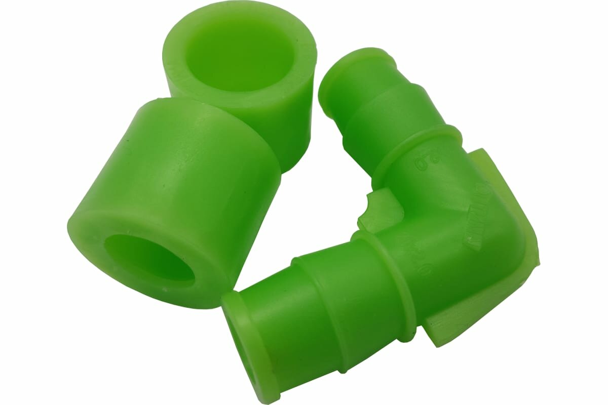 фото Угольник BYR PEX Оптима 20/2.0x20/2.0 + гильзы 20/2.0 6051-0