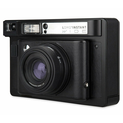 Фотоаппарат моментальной печати Lomography LOMO'Instant Wide черный картридж fujifilm instax wide на 20 фото