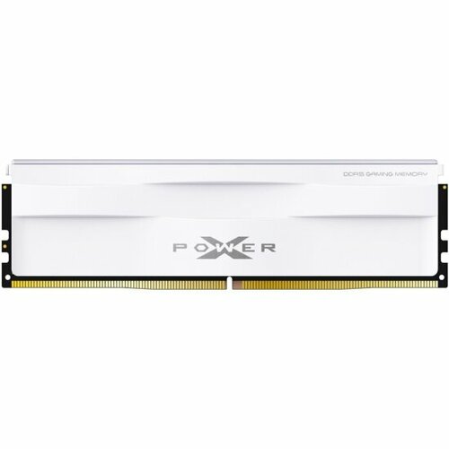 Оперативная память SILICON POWER DDR5 16Gb 6000MHz pc-48000 XPOWER Zenith White CL40 135V SP016GXLWU600FSG 703000₽