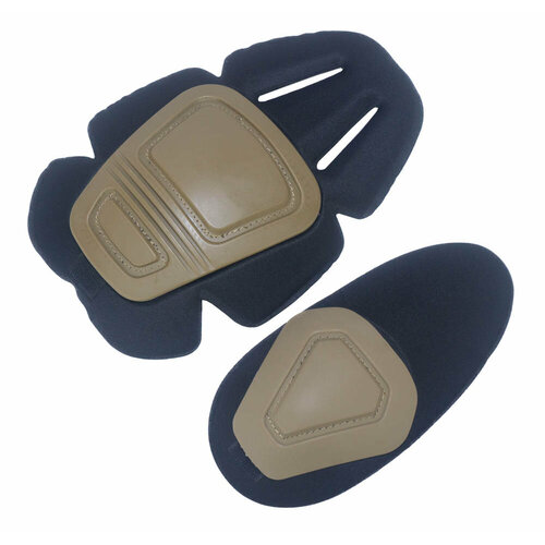 фото Наколенники и налокотники тактические kingrin frog gear ii, tan wosport