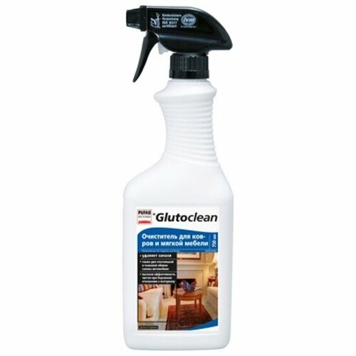 Очиститель для ковров и мягкой мебели пуфас Glutoclean N391 (0,75л) Gl Flecken Entferner